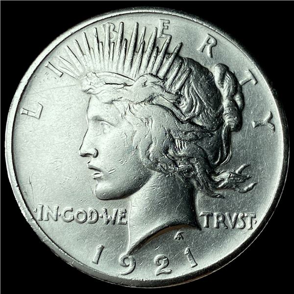 1921 Silver High Relief Peace Dollar UNCIRCULATED