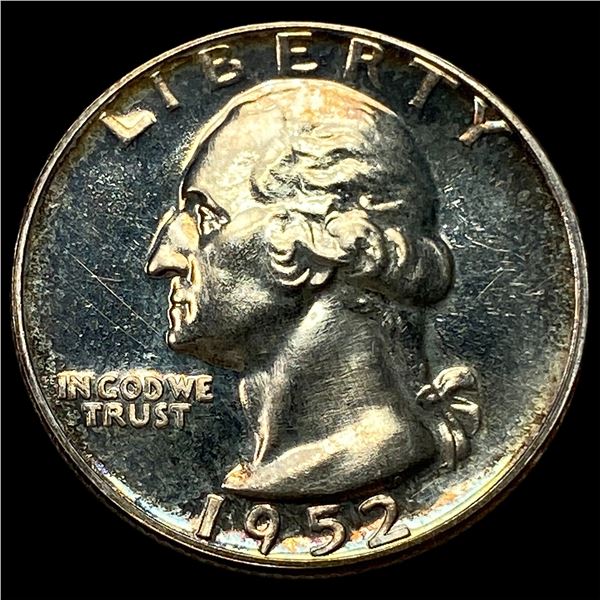 1952 Silver Washington Quarter GEM PROOF