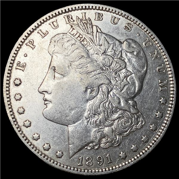 1891-O Silver Morgan Dollar CLOSELY  UNCIRCULATED