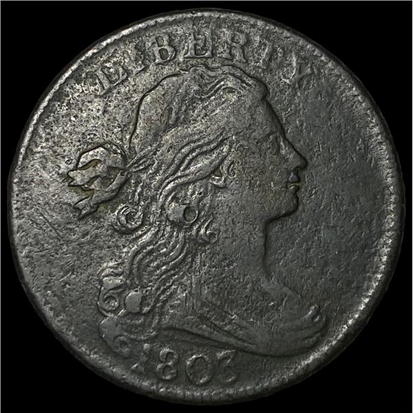 1803 Draped Bust Large Cent NEARLY  UNCIRCULATED