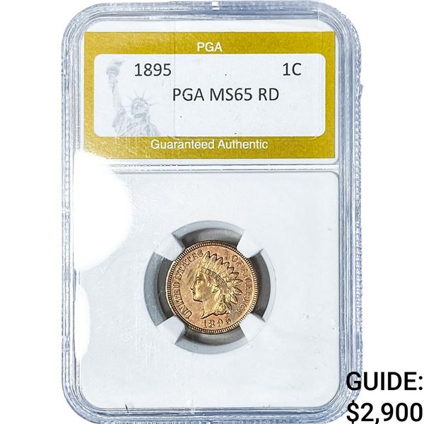 1895 Wheat Cent PGA MS65RD