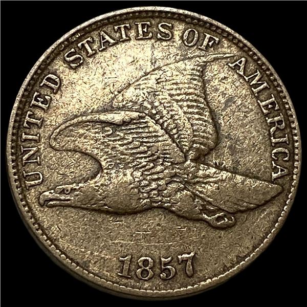 1857 Flying Eagle Cent CLOSELY UNCIRCULATED