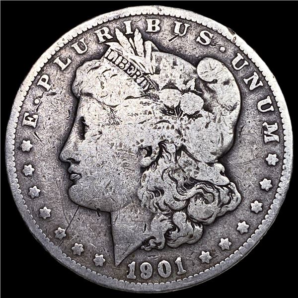 1901 Morgan Silver Dollar LIGHTLY CIRCULATED