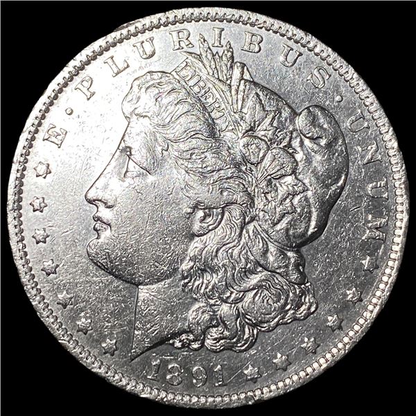 1891-O Silver Morgan Dollar CLOSELY  UNCIRCULATED
