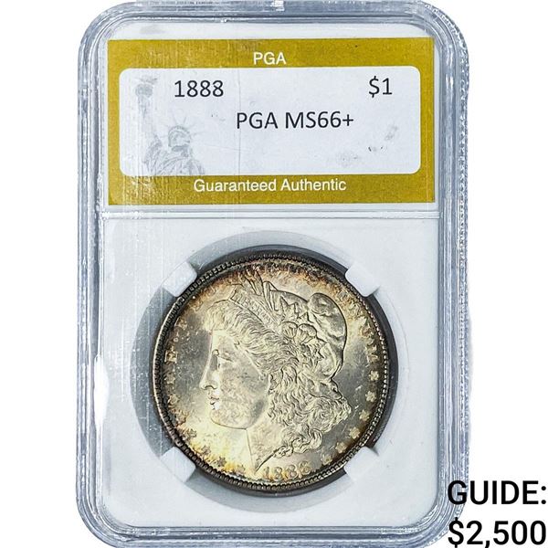 1888 Morgan Silver Dollar PGA MS66+