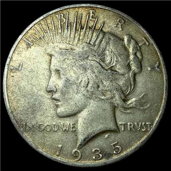 1935-S Silver Peace Dollar CLOSELY  UNCIRCULATED