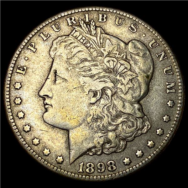 1898-S Silver Morgan Dollar NEARLY  UNCIRCULATED
