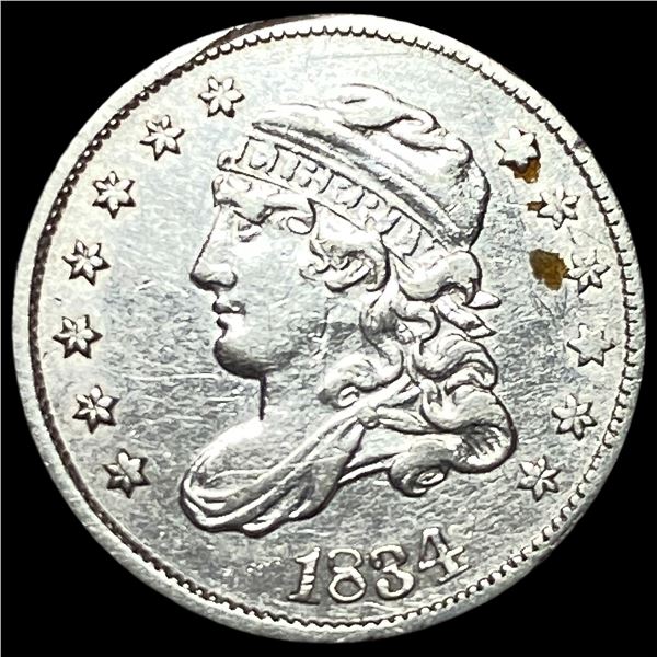 1834 Capped Bust Half Dime UNCIRCULATED