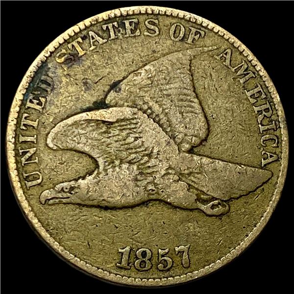 1857 Flying Eagle Cent LIGHTLY CIRCULATED