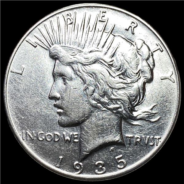 1935 Silver Peace Dollar CHOICE AU