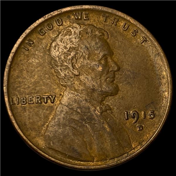 1915-D Lincoln Wheat Cent CLOSELY  UNCIRCULATED