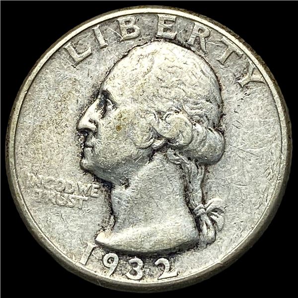 1932-D Silver Washington Quarter LIGHTLY  CIRCULATED