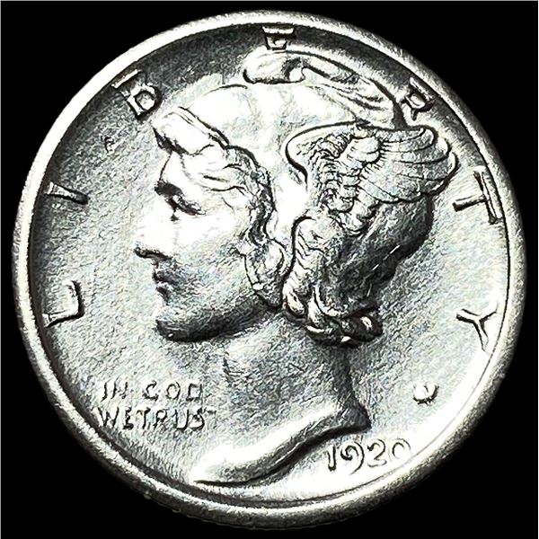 1920-S Silver Mercury Dime UNCIRCULATED