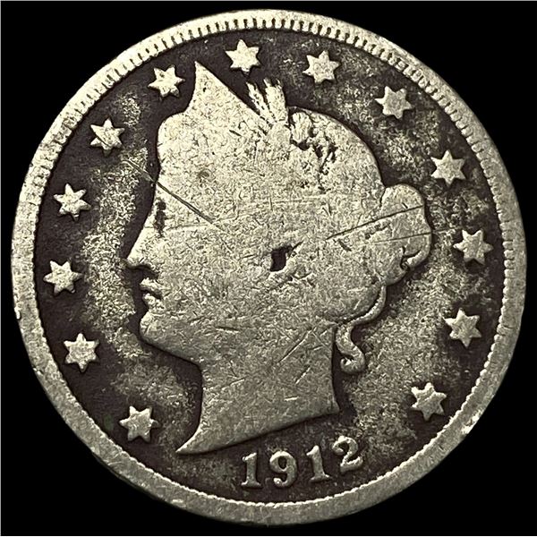1912 Liberty Head Nickel NICELY CIRCULATED