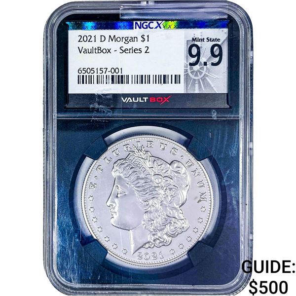 2021-D Morgan Silver Dollar NGC