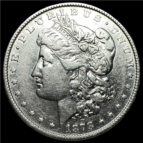 1878 Silver Morgan Dollar CLOSELY  UNCIRCULATED