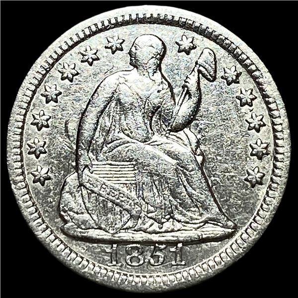 1851 Silver Half Dime UNCIRCULATED