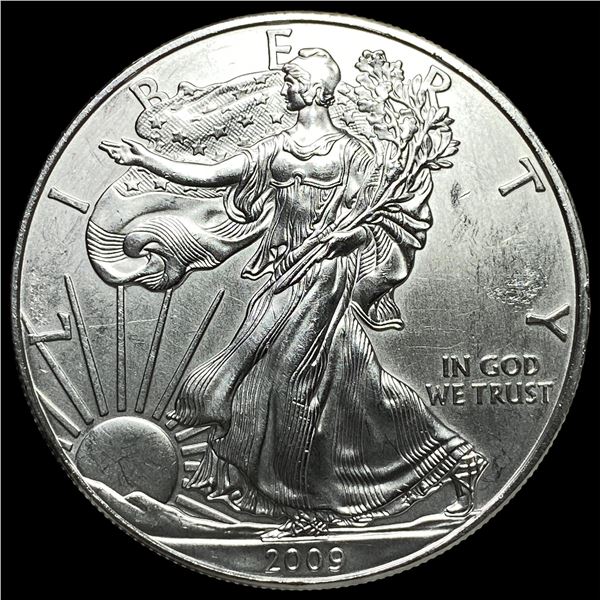 2009 1 oz Silver American Eagle $1 CHOICE BU
