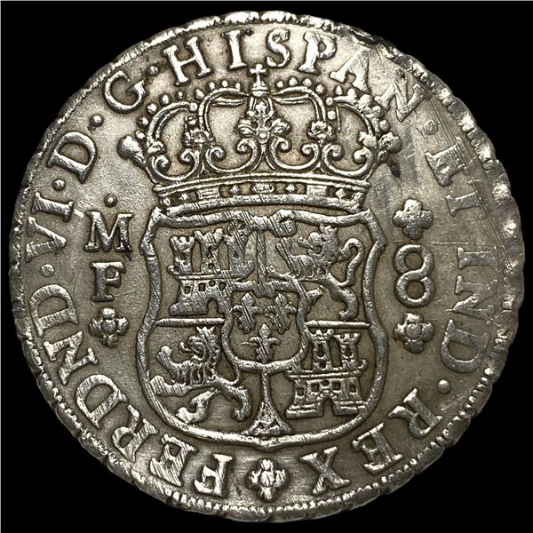 1753-Mo MF Silver 8 Reales CLOSELY  UNCIRCULATED