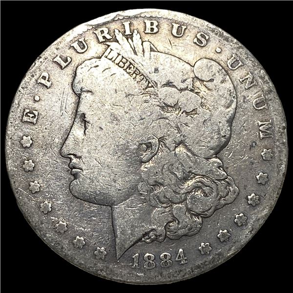 1884-S Morgan Silver Dollar LIGHTLY  CIRCULATED