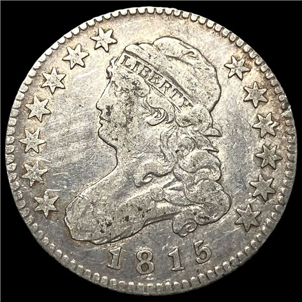 1815 Capped Bust Quarter NEARLY UNCIRCULATED