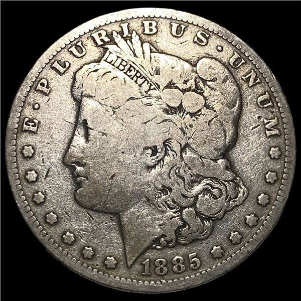 1885-S Morgan Silver Dollar NEARLY  UNCIRCULATED