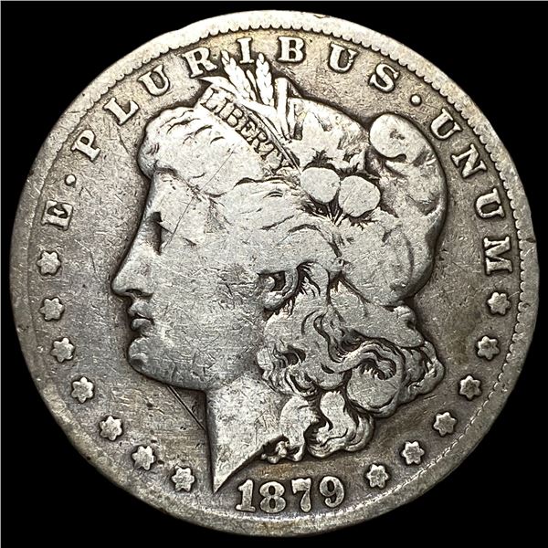 1879-CC Silver Morgan Dollar NEARLY  UNCIRCULATED
