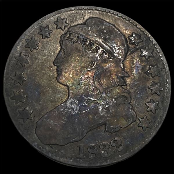 1832 Capped Bust Half Dollar NICELY  CIRCULATED