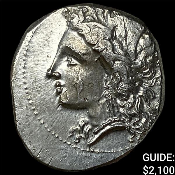 Greek Luciana Metapontum 335-330 BC Silver Nomos