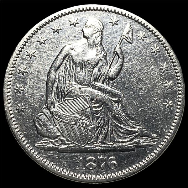 1876 Seated Liberty Half Dollar UNCIRCULATED