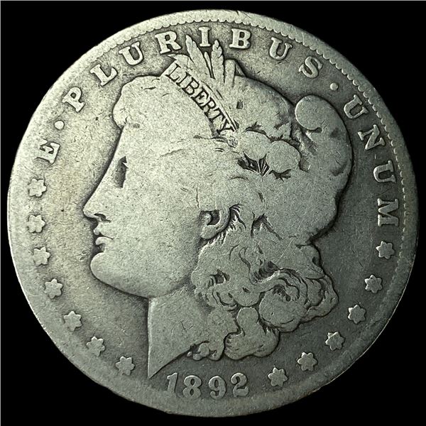 1892-O Silver Morgan Dollar CLOSELY  UNCIRCULATED