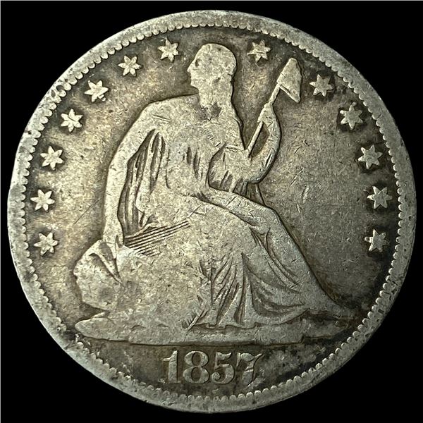 1857-S Silver Half Dollar UNCIRCULATED