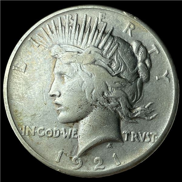 1921 Silver High Relief Peace Dollar UNCIRCULATED