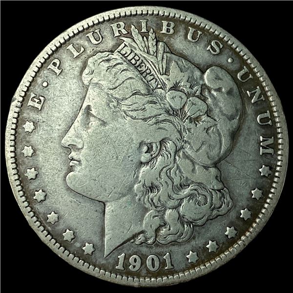 1901 Morgan Silver Dollar NEARLY UNCIRCULATED