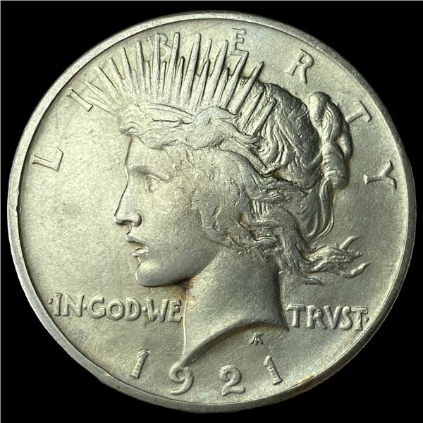 1921 Silver High Relief Peace Dollar UNCIRCULATED