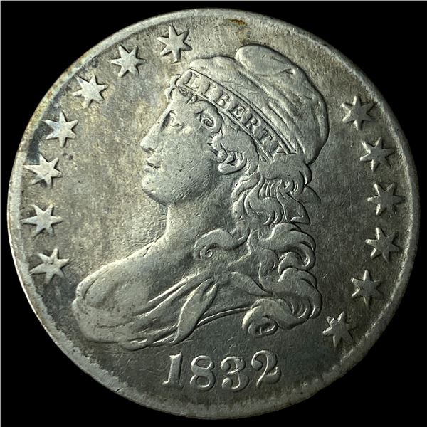 1832 Silver Capped Bust Half Dollar CLOSELY UNCIRCULATED
