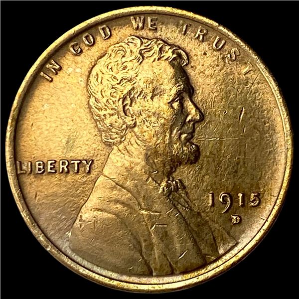 1915-D Lincoln Wheat Cent NICELY CIRCULATED