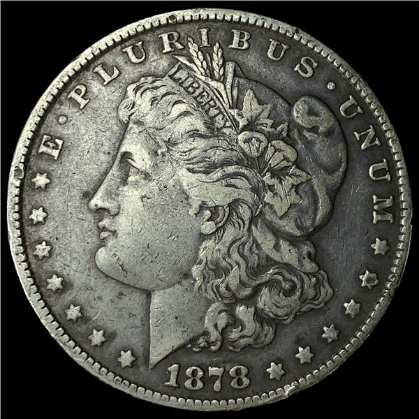 1878 Silver Morgan Dollar CLOSELY  UNCIRCULATED