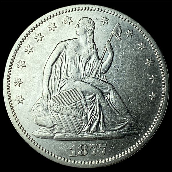 1877-S Silver Half Dollar NEARLY UNCIRCULATED