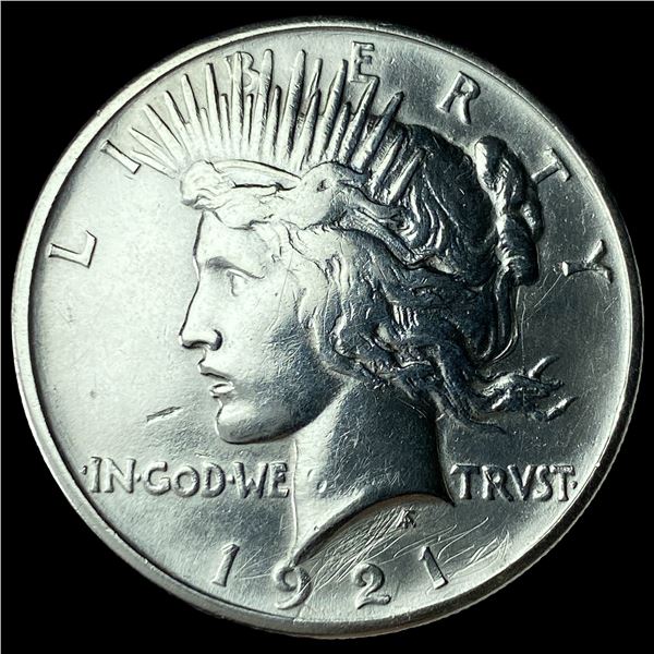 1921 Silver High Relief Peace Dollar UNCIRCULATED