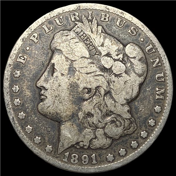1891-CC Silver Morgan Dollar NICELY  CIRCULATED