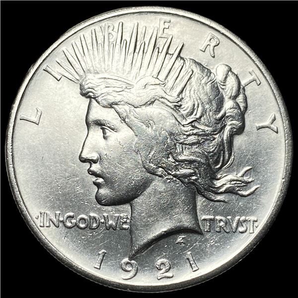 1921 Silver High Relief Peace Dollar UNCIRCULATED