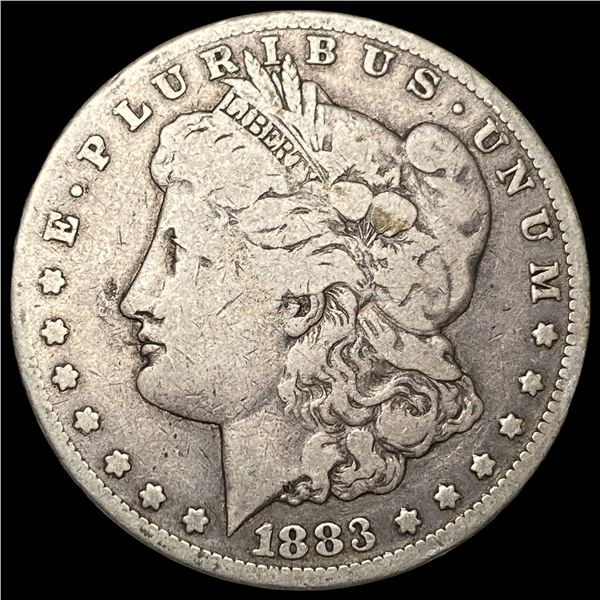 1883-CC Silver Morgan Dollar LIGHTLY CIRCULATED
