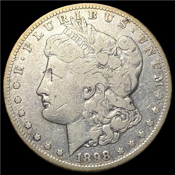 1898-S Silver Morgan Dollar NEARLY  UNCIRCULATED