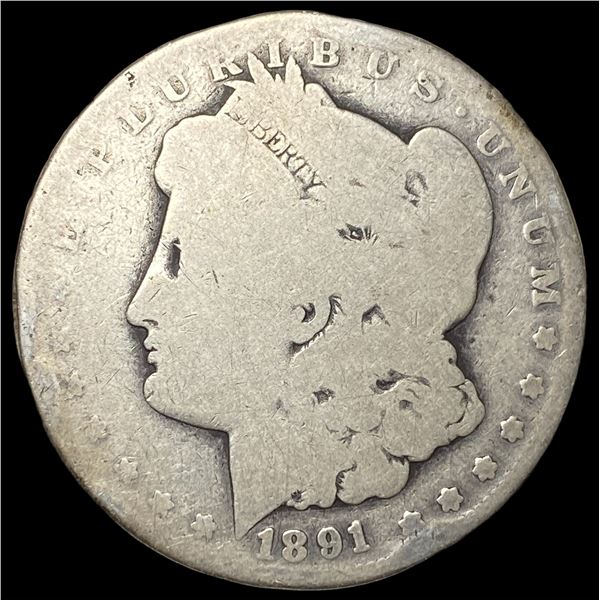 1891-CC Silver Morgan Dollar NICELY  CIRCULATED