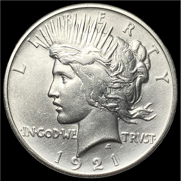 1921 Silver High Relief Peace Dollar UNCIRCULATED