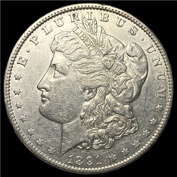 1891-O Morgan Silver Dollar CHOICE AU