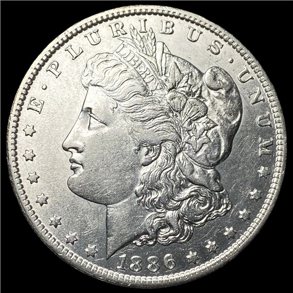 1886-O Silver Morgan Dollar CHOICE AU