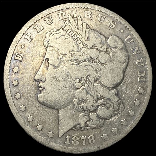 1878-CC Silver Morgan Dollar LIGHTLY  CIRCULATED