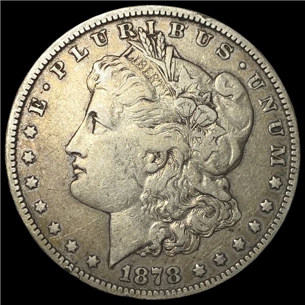 1878-S Silver Morgan Dollar NEARLY UNCIRCULATED